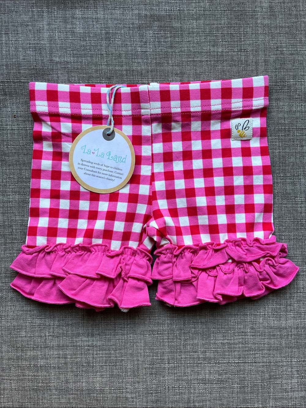 Wild Flowers Ruffle Shorts Bloomers Red & Pink 18m NWT